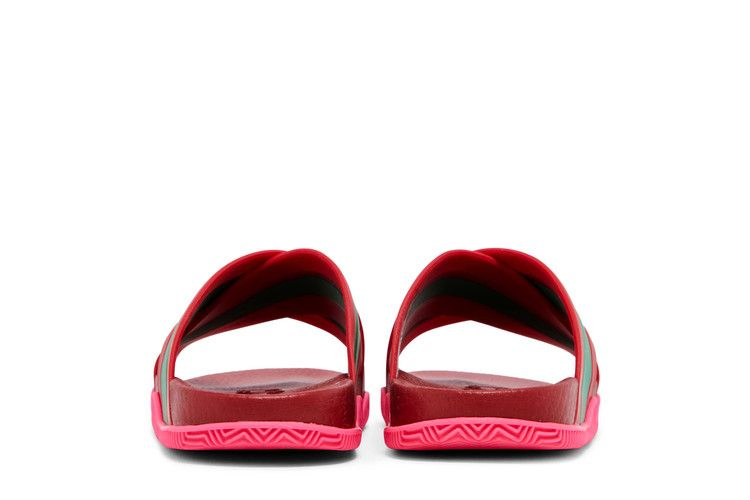Сандалии Gucci Wmns Web Stripe Slide Sandal 'Coral'