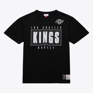 Mitchell-Ness-Black-Los-Angeles-Kings-Team-OG-2.0-Vintage-Logo-Premium-T-Shirt-300x300