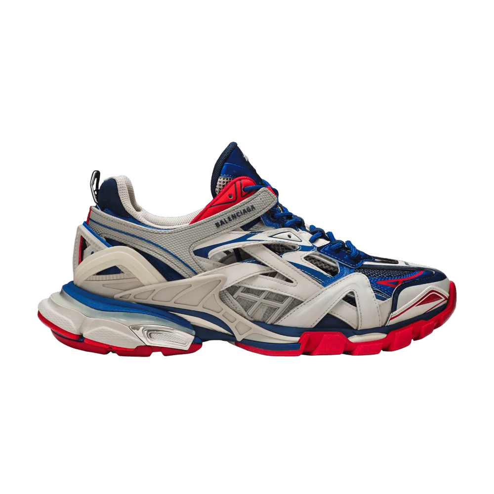 Кроссовки Balenciaga Track 2 'Beige Blue Red'