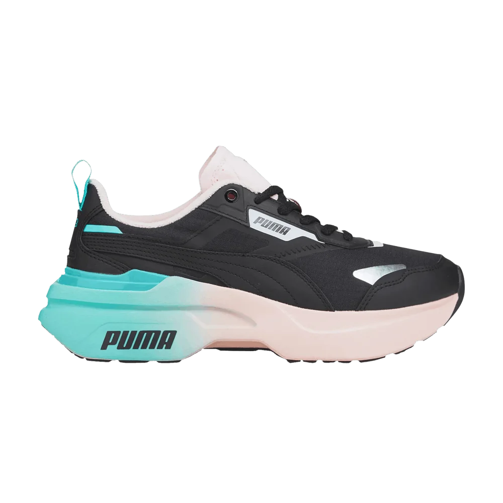 Krossovki-Puma-Wmns-Kosmo-Rider-Gradient-Black-Fizzy-Melon
