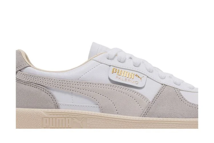 Кроссовки Puma Palermo Leather 'White Cool Light Grey'