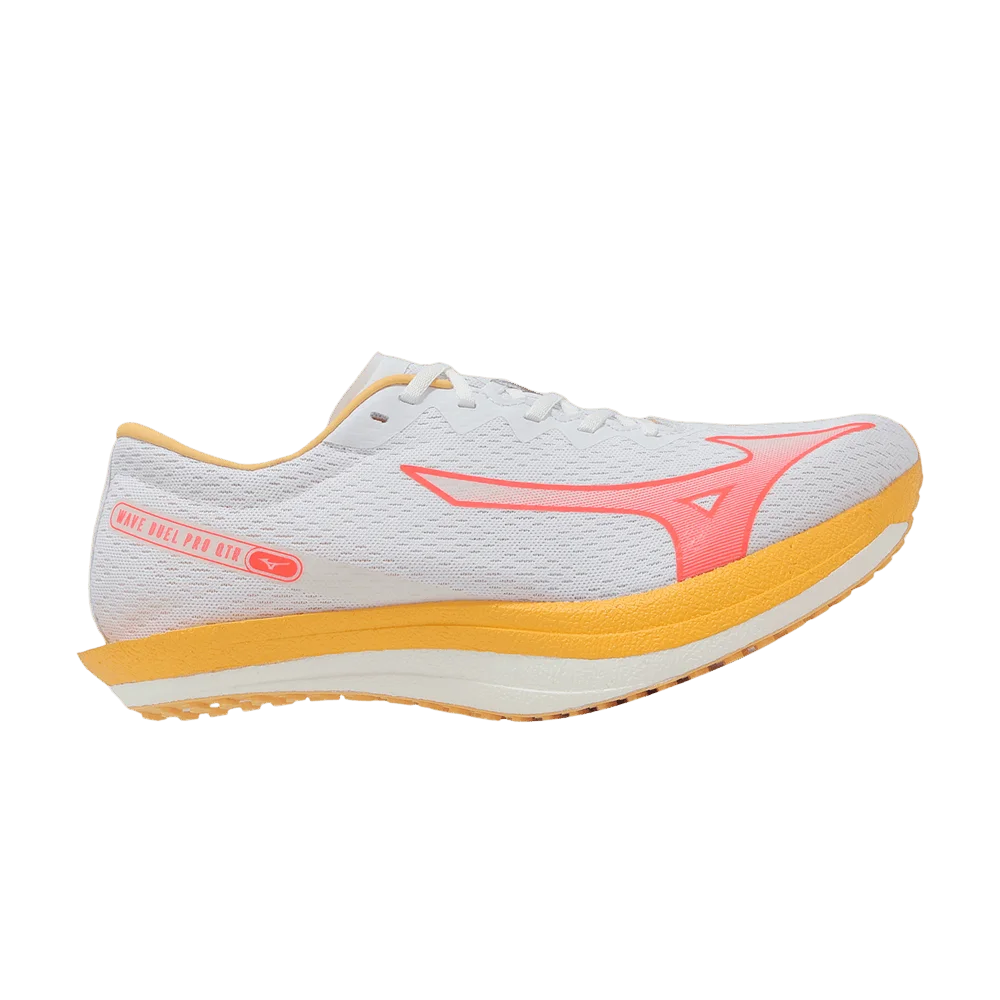Кроссовки Mizuno Wave Duel Pro QTR 'White Pink Yellow'