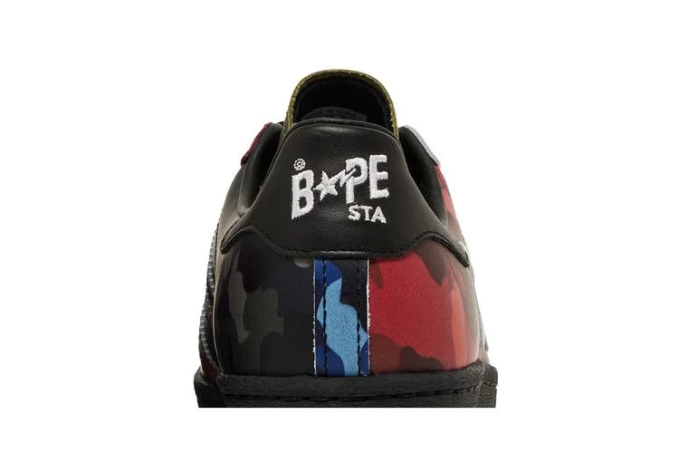 Кроссовки BAPE x adidas Superstar 'Mixed Camo'