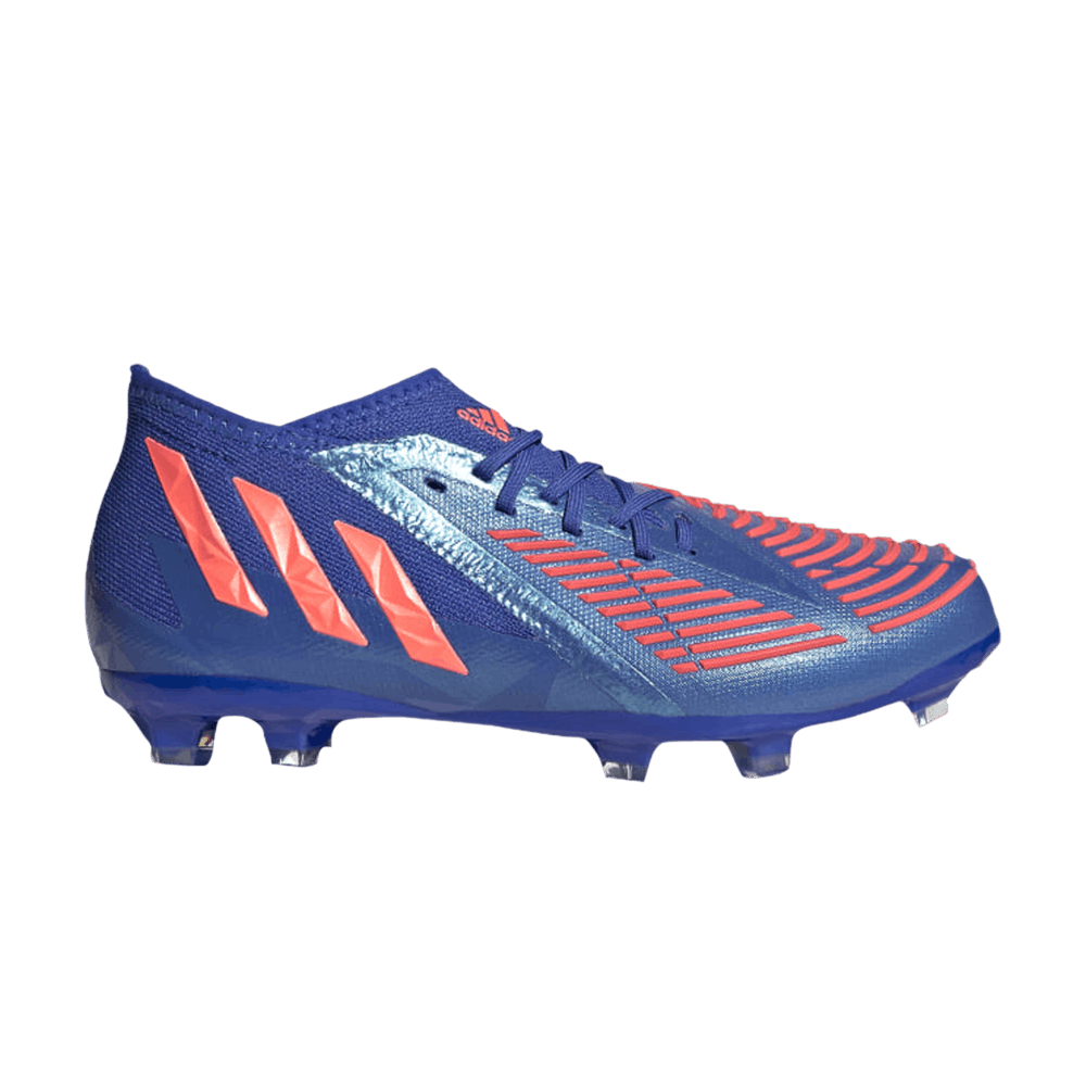 Кроссовки Adidas Predator Edge.1 FG J 'Hi-Res Blue Turbo'