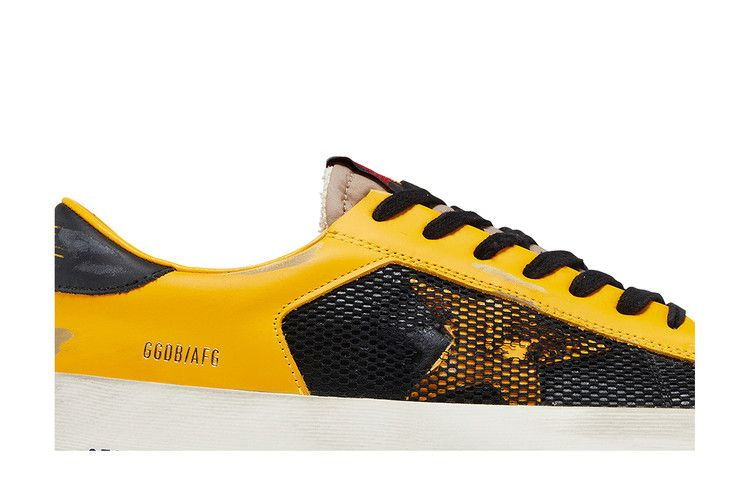 Кроссовки Golden Goose Stardan Net Stars 'Yellow Black'