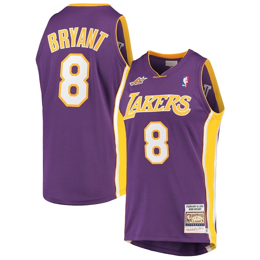 Баскетбольная джерси Mitchell & Ness Kobe Bryant 2000 All Star Game Hardwood Classics Throwback NBA Authentic Jersey