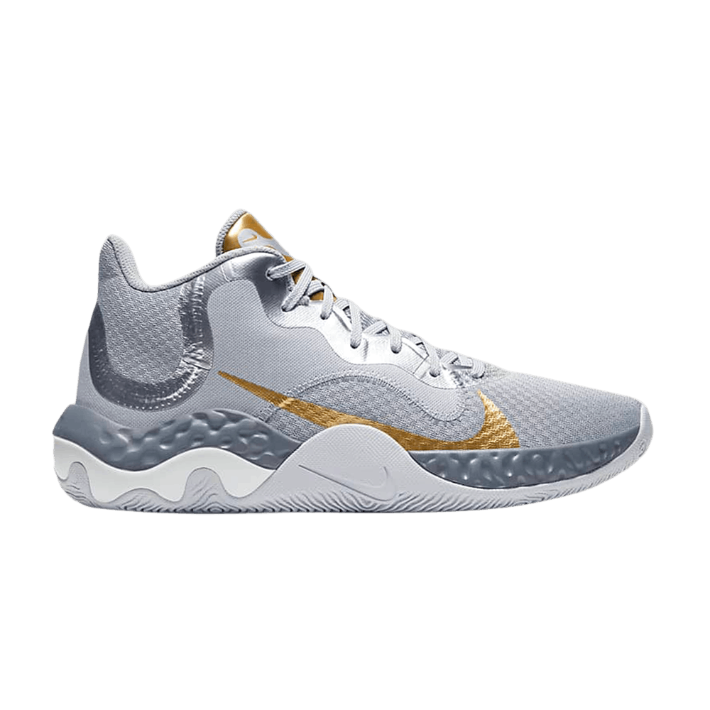 Кроссовки Nike Renew Elevate 'Metallic Silver Gold'