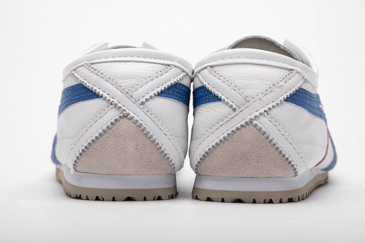 Кроссовки Onitsuka Tiger Mexico 66 White Blue Red