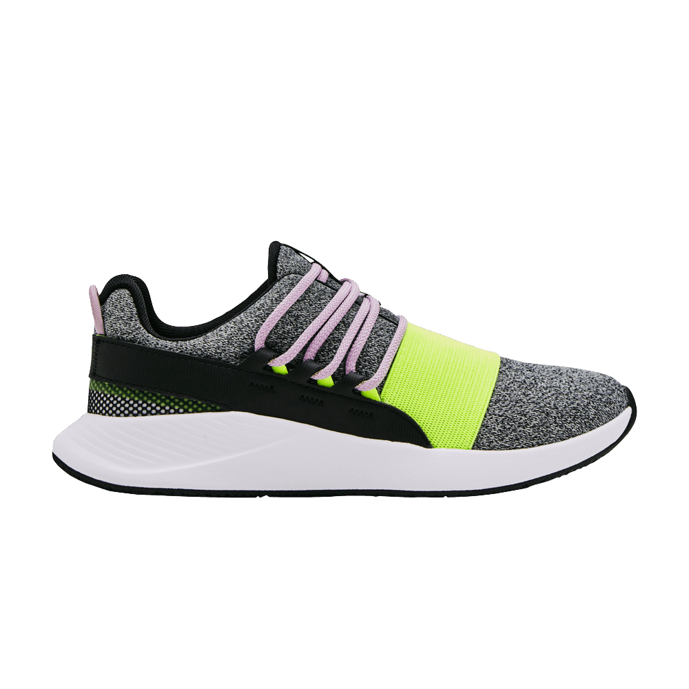 Кроссовки Under Armour Wmns Charged Breathe Lace 'Black Violet Green'
