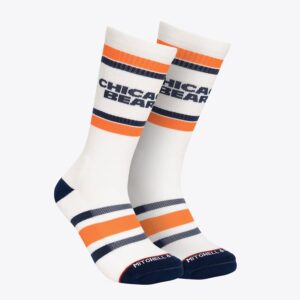 Mitchell-Ness-White-Chicago-Bears-Team-Stripes-Crew-Socks-300x300