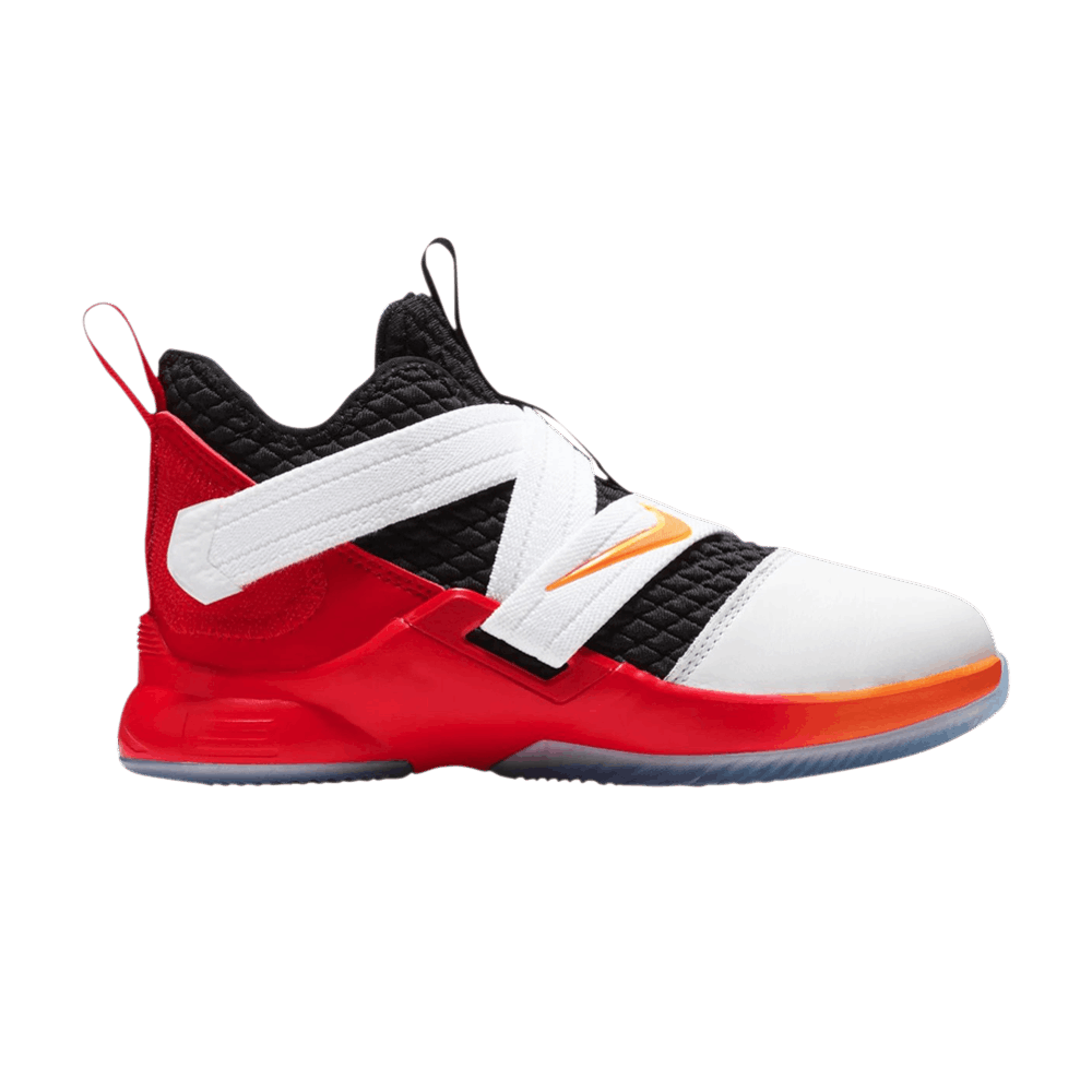 Кроссовки Nike LeBron Soldier 12 GS 'Black Laser Orange'