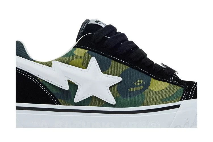 Кроссовки BAPE x Vans Premium Knu Skool 'Camo Green'