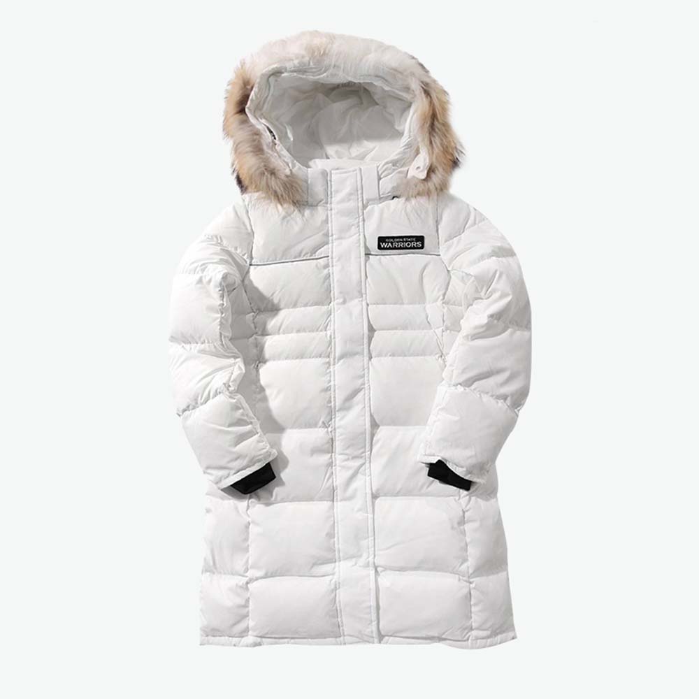 Пуховик 2020 Golden State Warriors Down Jacket Womens