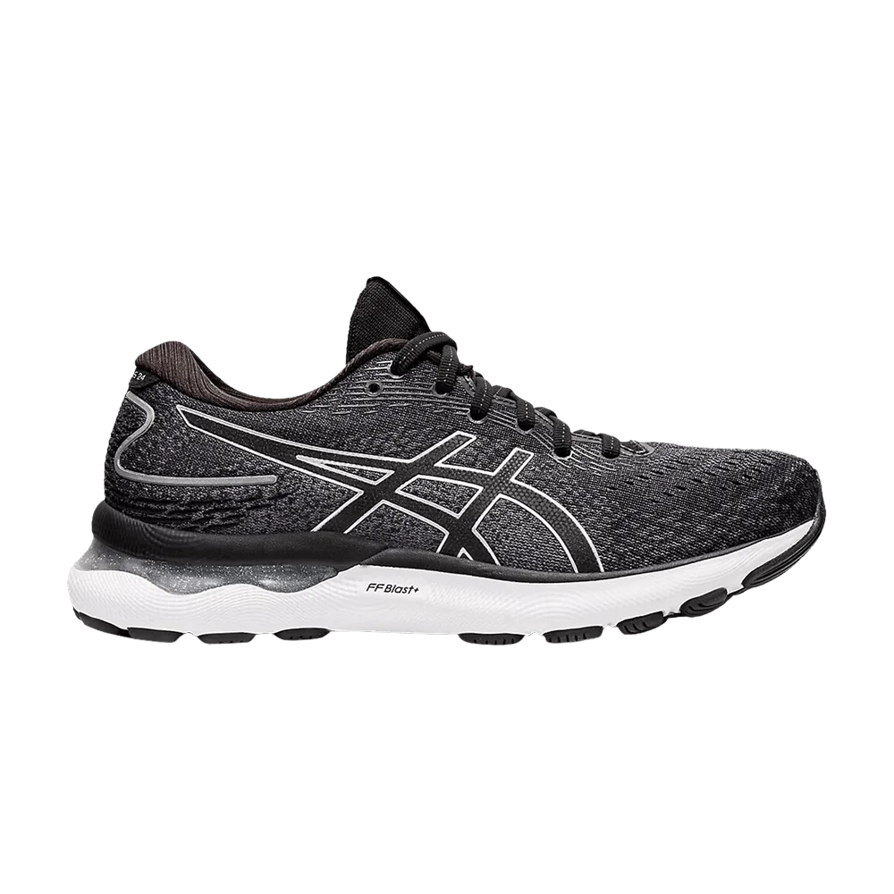 Кроссовки Asics Wmns Gel Nimbus 24 Wide 'Black White'