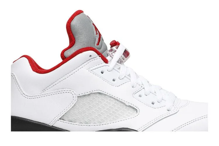 Кроссовки Air Jordan 5 Low Golf 'White Fire Red'