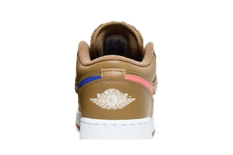 Кроссовки Air Jordan 1 Low Utility GS 'Teddy Bear'