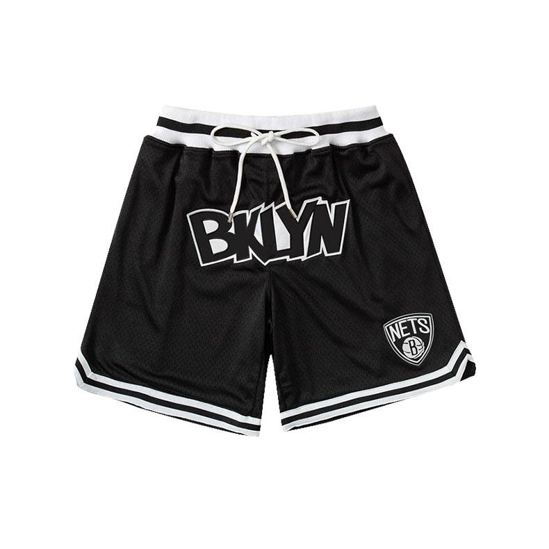 Ehot-Nets-Patch-Black-Shorts-1