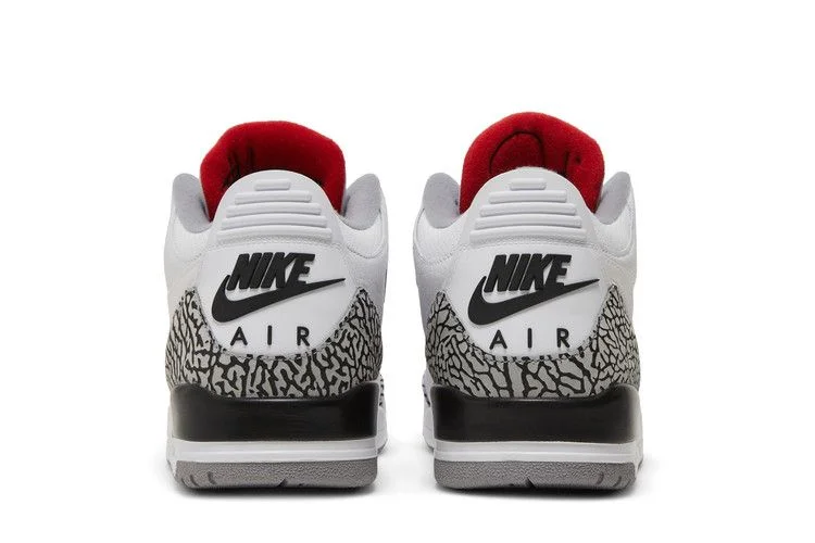 Кроссовки Air Jordan 3 Retro JTH NRG 'White Cement'