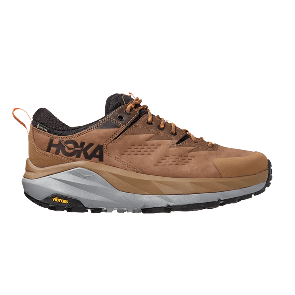 Krossovki-HOKA-Kaha-Low-GORE-TEX-Otter-Persimmon-Orange