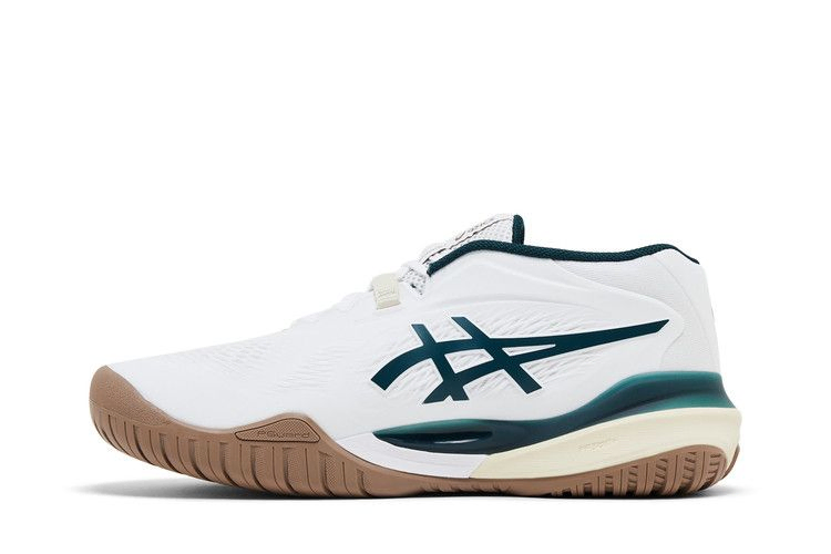 Кроссовки ASICS Gel Resolution X 'White Saxon Green'