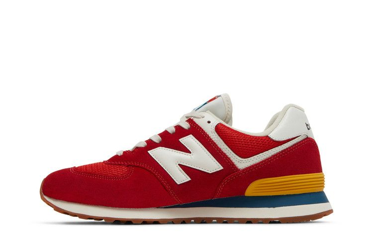 Кроссовки New Balance 574 'Rainbow Pack - Team Red'
