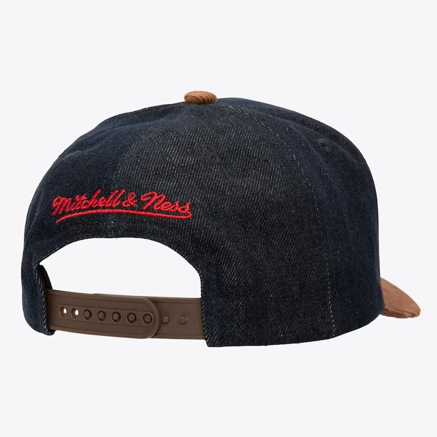 Mitchell-Ness-Denim-Brown-Houston-Rockets-Corduroy-Hardwood-Classics-D-Stressed-Pro-Snapback-Hat-1