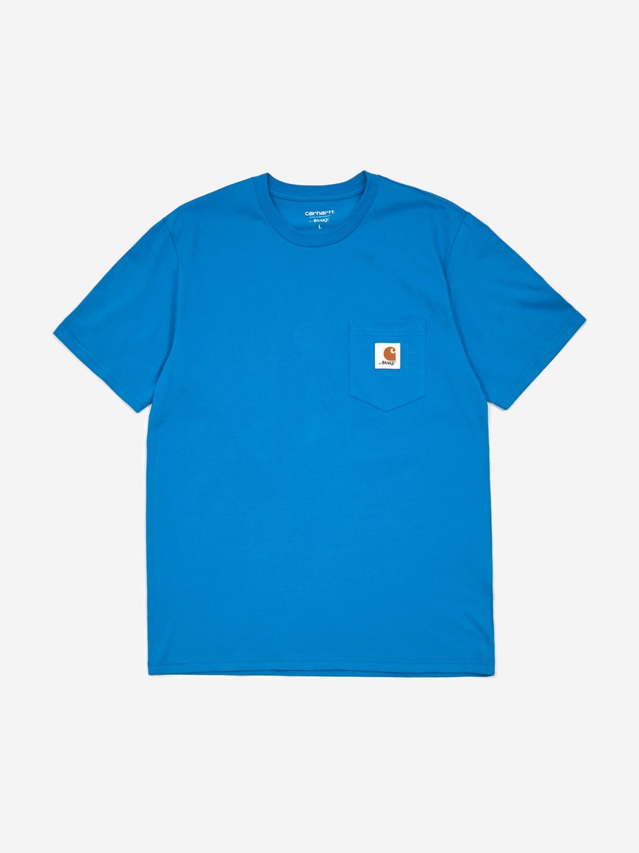 Футболка Awake x Carhartt WIP T-Shirt Blue
