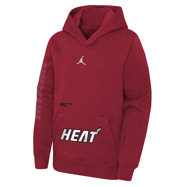 Худи Nike Miami Heat 2024 Statement Courtside Youth NBA Hoodie