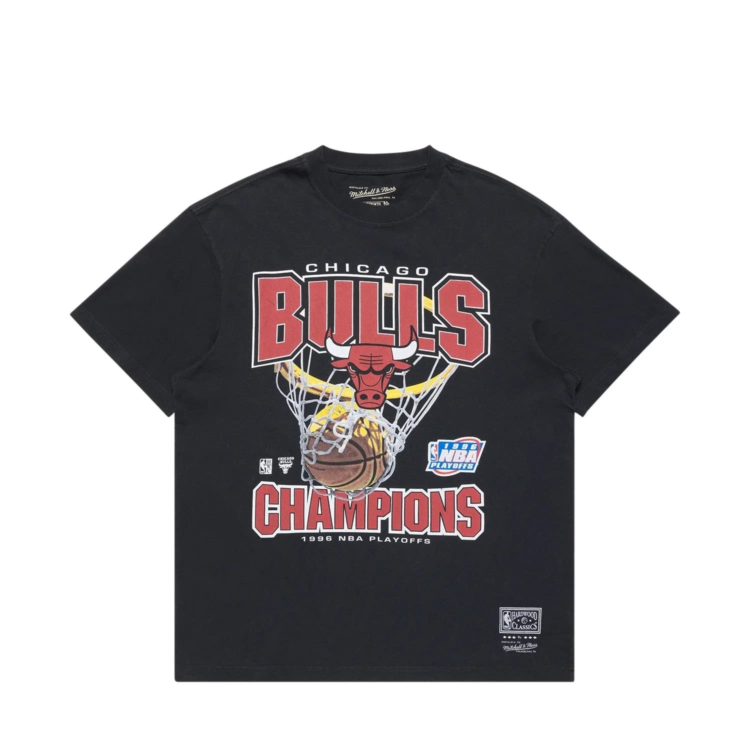 Футболка Mitchell & Ness Chicago Bulls Nothin’ But Net Black Vintage T-Shirt