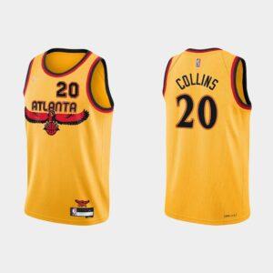 2021-22-Atlanta-Hawks-20-John-Collins-75th-Anniversary-City-Gold-Jersey-300x300