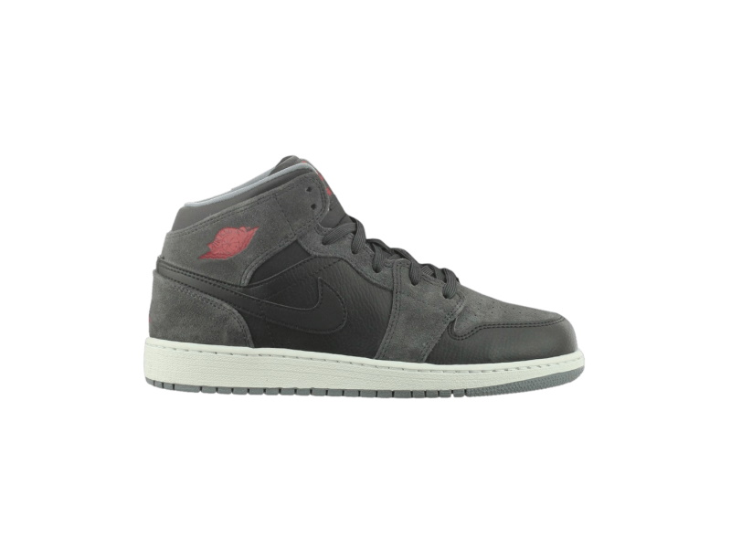 Кроссовки Air Jordan 1 Mid GS 'Black Anthracite'
