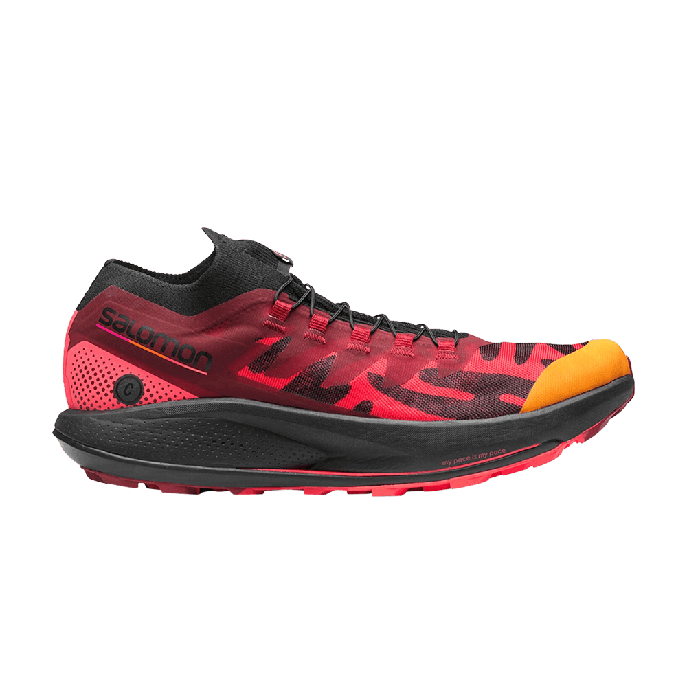 Кроссовки Ciele Athletics x Salomon Pulsar Trail Pro 'Black Fiery Coral'