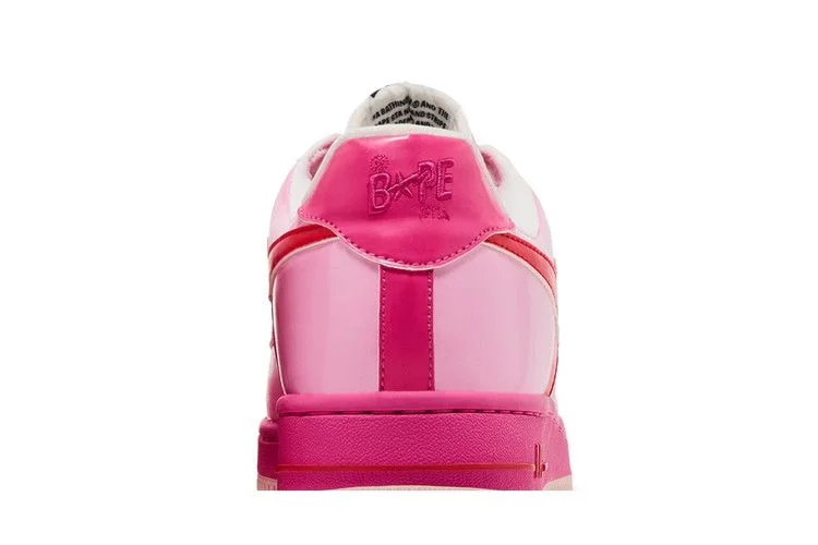 Кроссовки Kaws x Bapesta FS-029 Low 'Chompers - Pink'