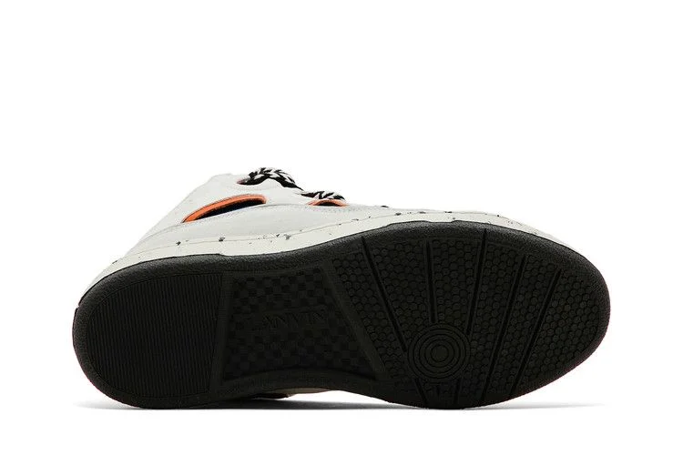 Кроссовки Lanvin Curb Sneakers 'White Blue Orange'