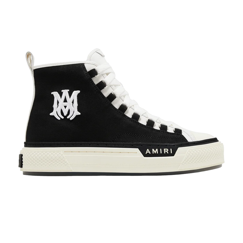 Кроссовки Amiri M.A. Logo Court High 'Black White'