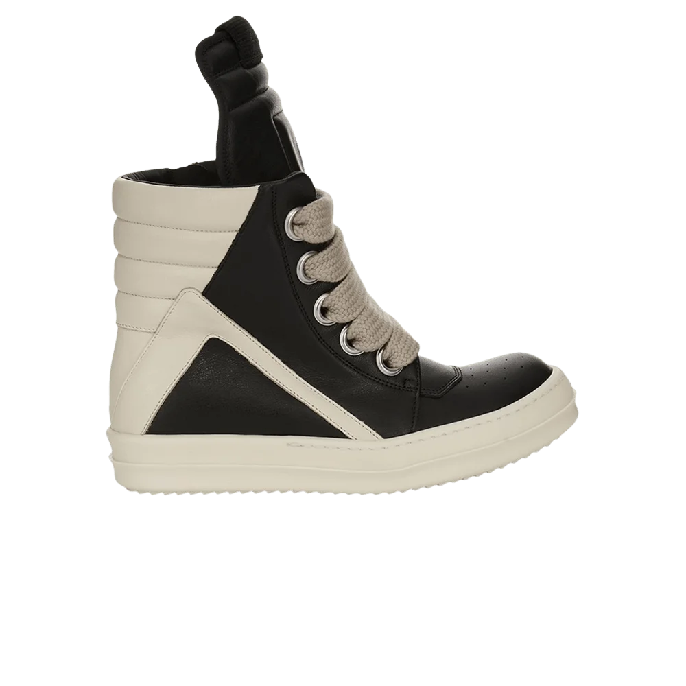 Krossovki-Rick-Owens-Jumbolace-Geobasket-Black-Milk