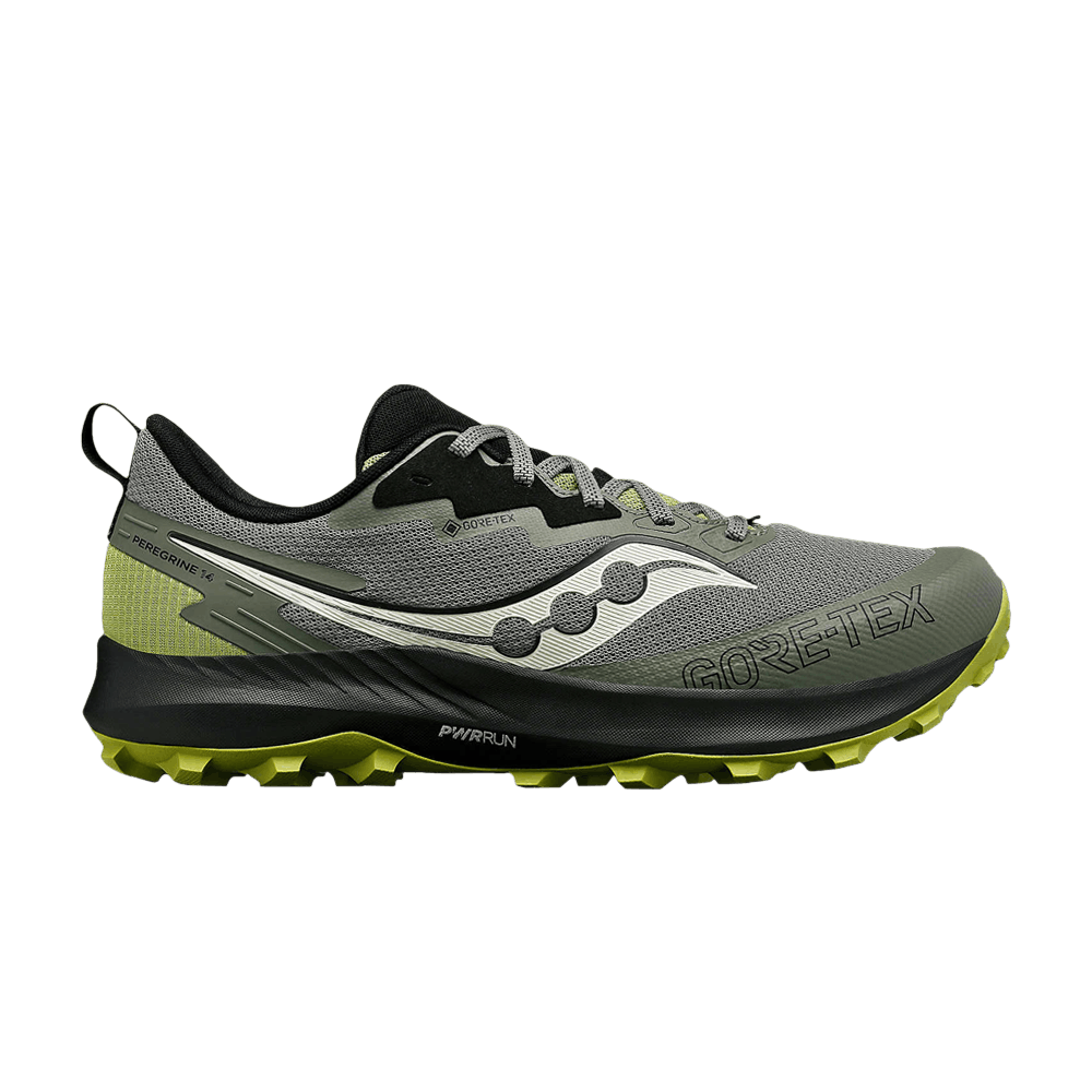 Кроссовки Saucony Peregrine 14 GORE-TEX 'Bough Olive'