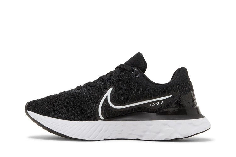 Кроссовки Nike Wmns React Infinity Run Flyknit 3 'Black White'