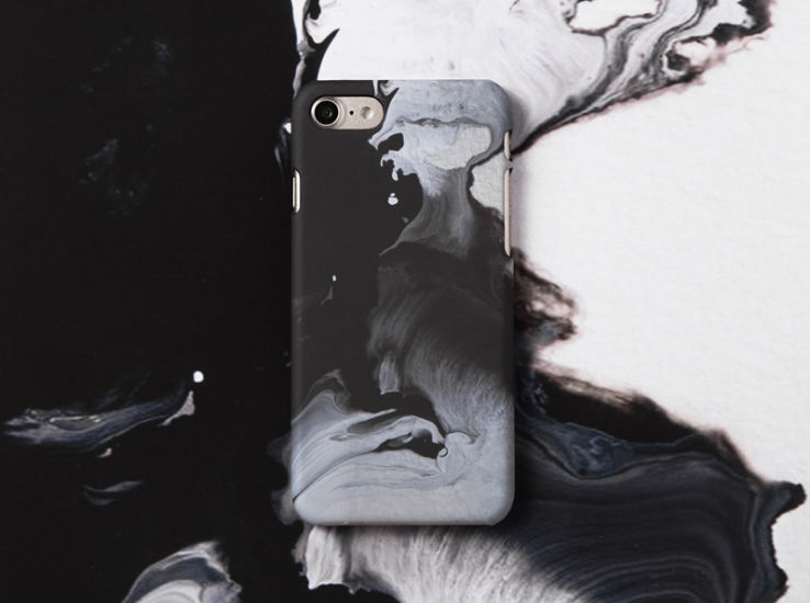 Чехол Inflation Case for iPhone 7 Black & White