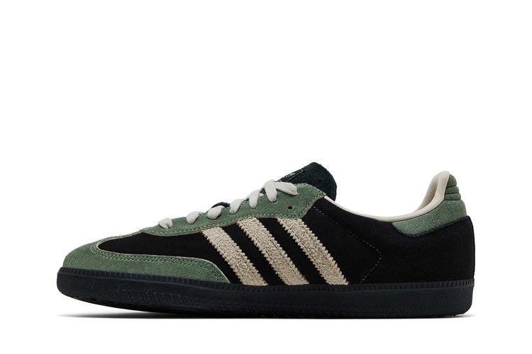 Кроссовки adidas Wmns Samba OG 'Black Silver Green'