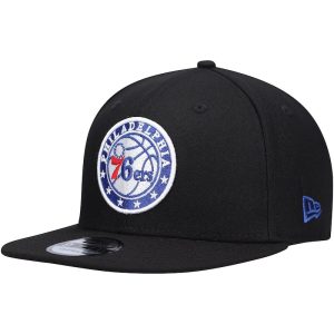 Mens-New-Era-Black-Philadelphia-76ers-Team-Color-Pop-9FIFTY-Snapback-Hat-300x300