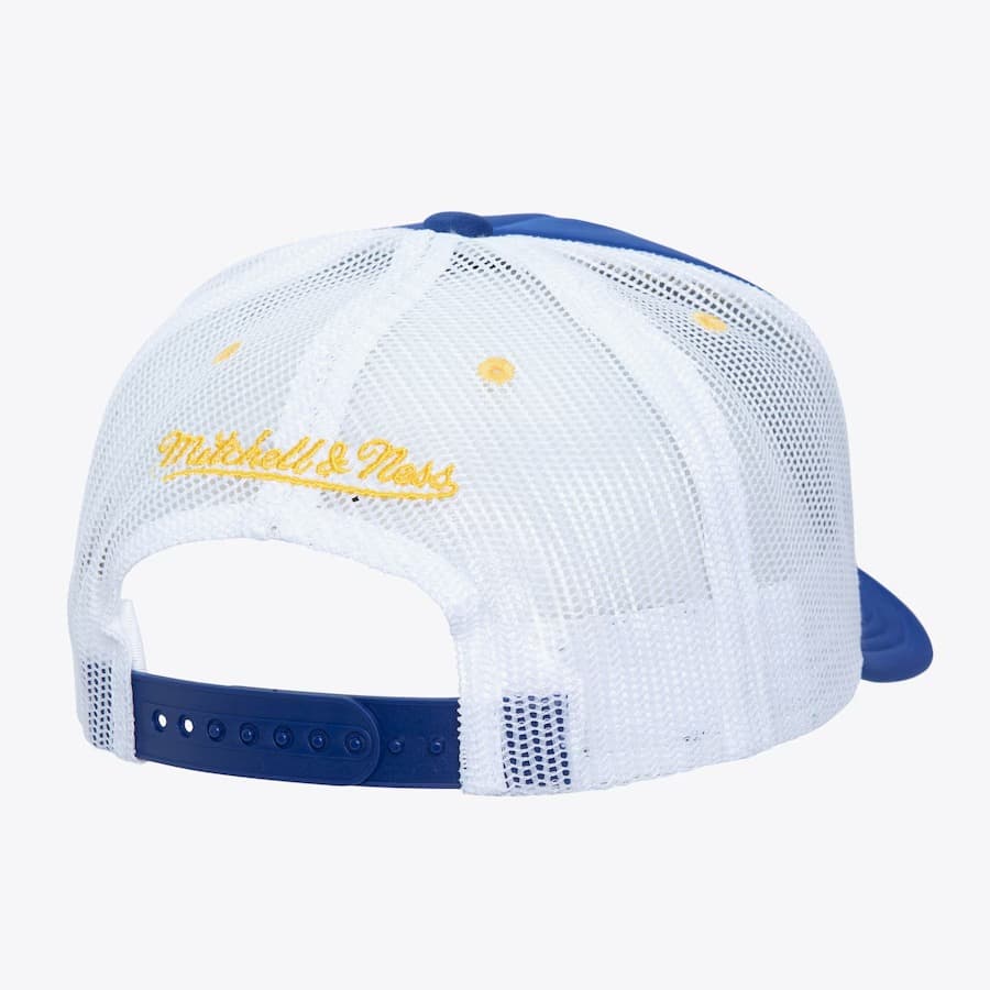 Бейсболка Mitchell & Ness Blue St. Louis Blues Sideline Trucker Snapback Hat