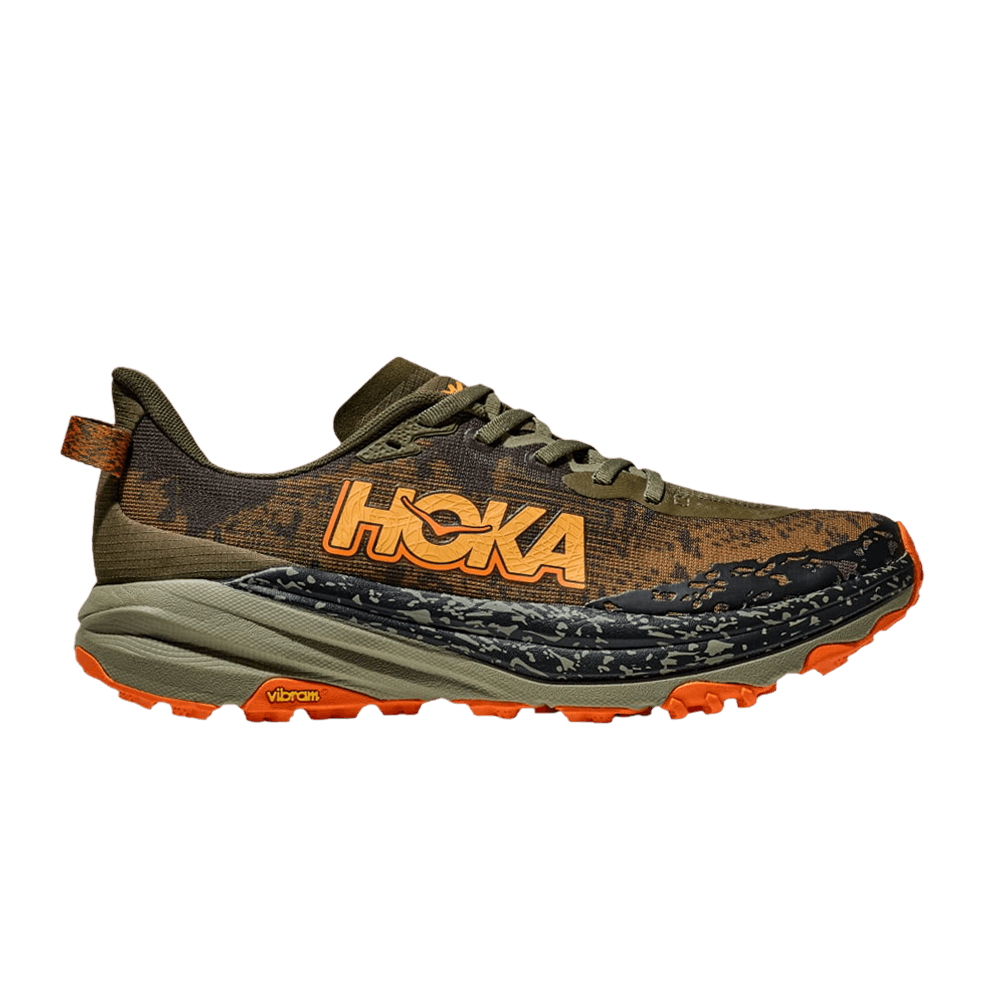 Кроссовки HOKA Speedgoat 6 'Antique Olive Squash'
