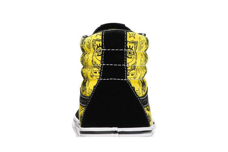 Mike Gigliotti x SpongeBob SquarePants x Vans Skate Sk8-Hi 'Black Yellow'