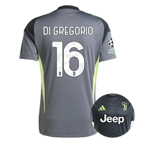 Вратарское джерси JUVENTUS home goalkeeper jersey 25/26 DI GREGORIO 16