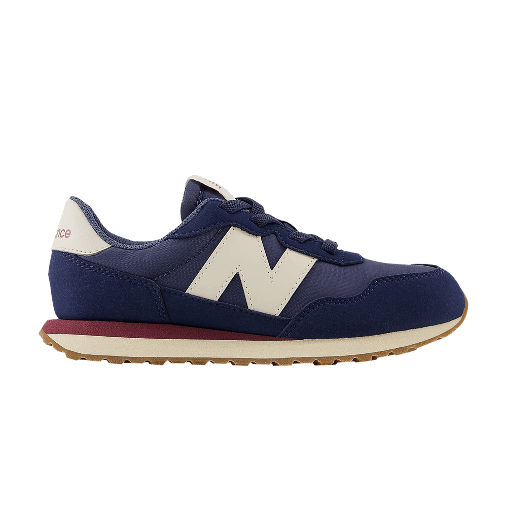 Кроссовки New Balance 237 Bungee Lace Little Kid 'Navy Turtledove'