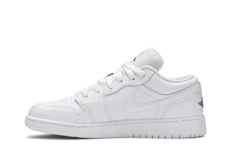 Кроссовки Air Jordan 1 Low GS 'White Black'