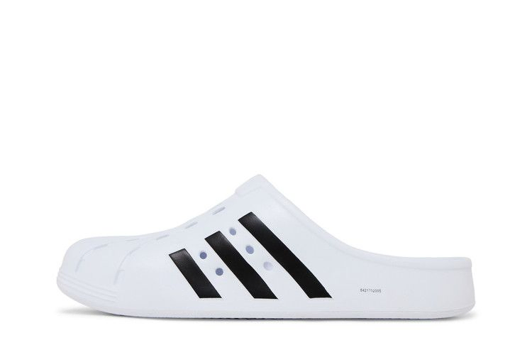 Сабо adidas Adilette Clog 'White Black'