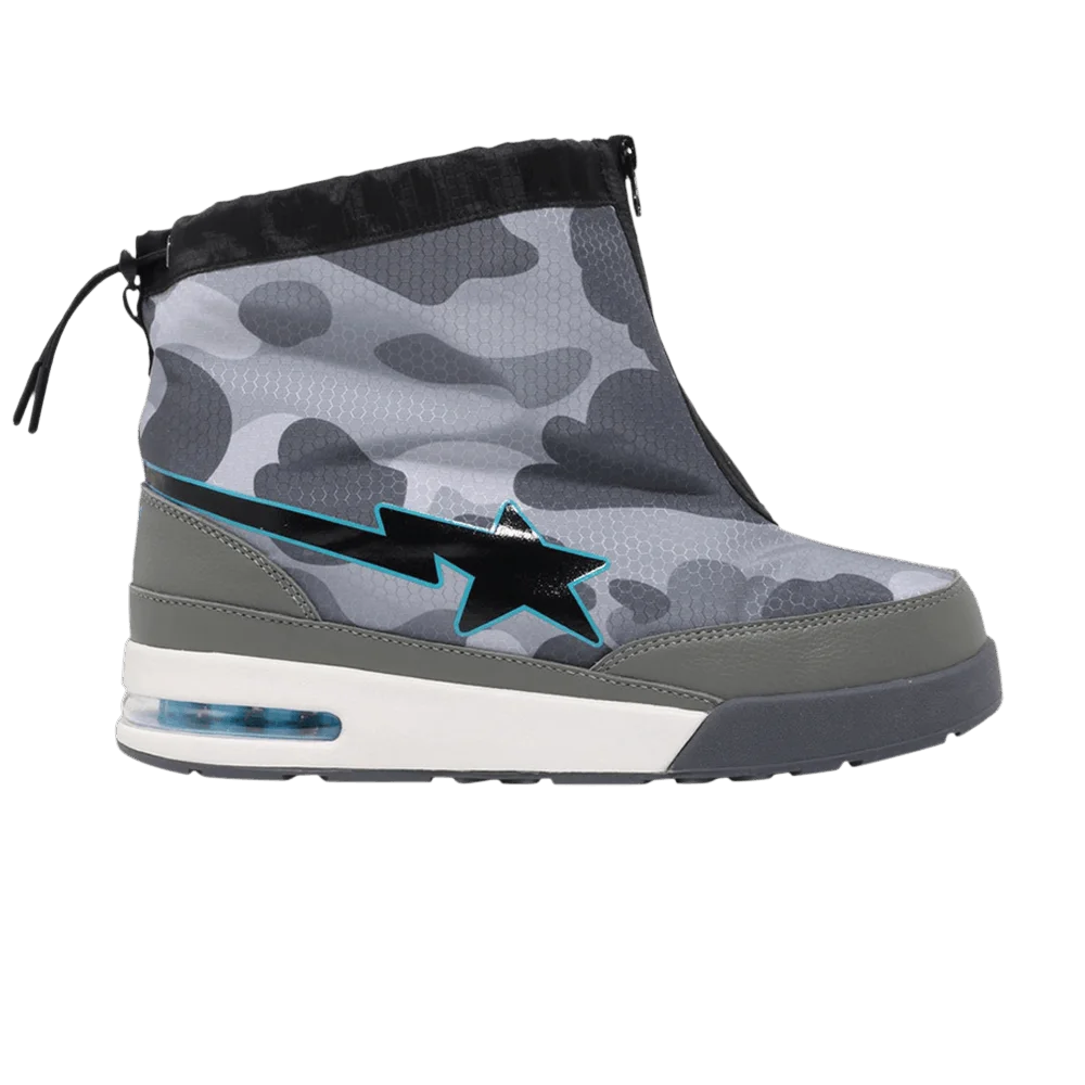 Кроссовки BAPE Honeycomb Camo Zip Roadsta 'Grey'