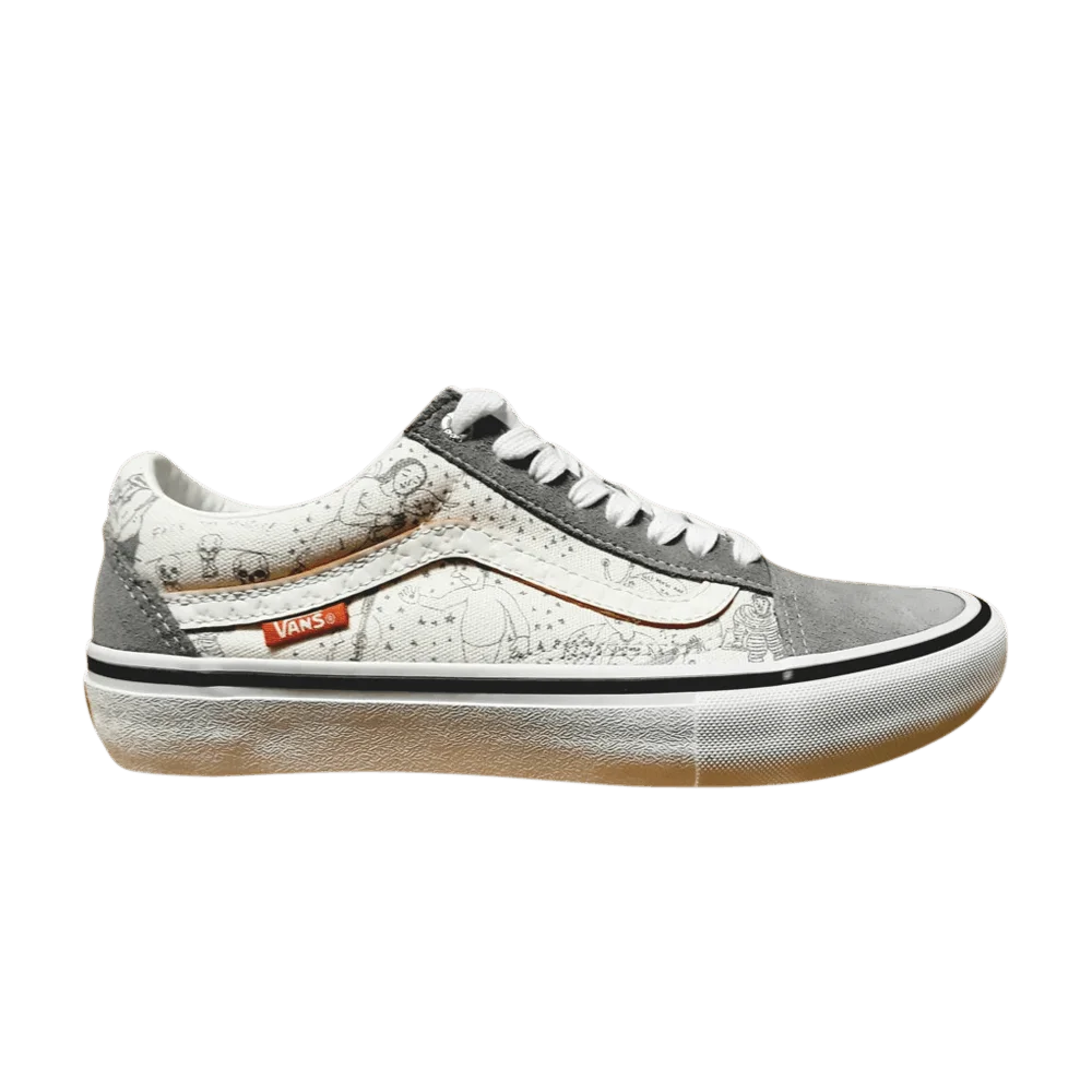 Кроссовки Vans No-Comply x Daniel Johnston x Old Skool 'Doodles'